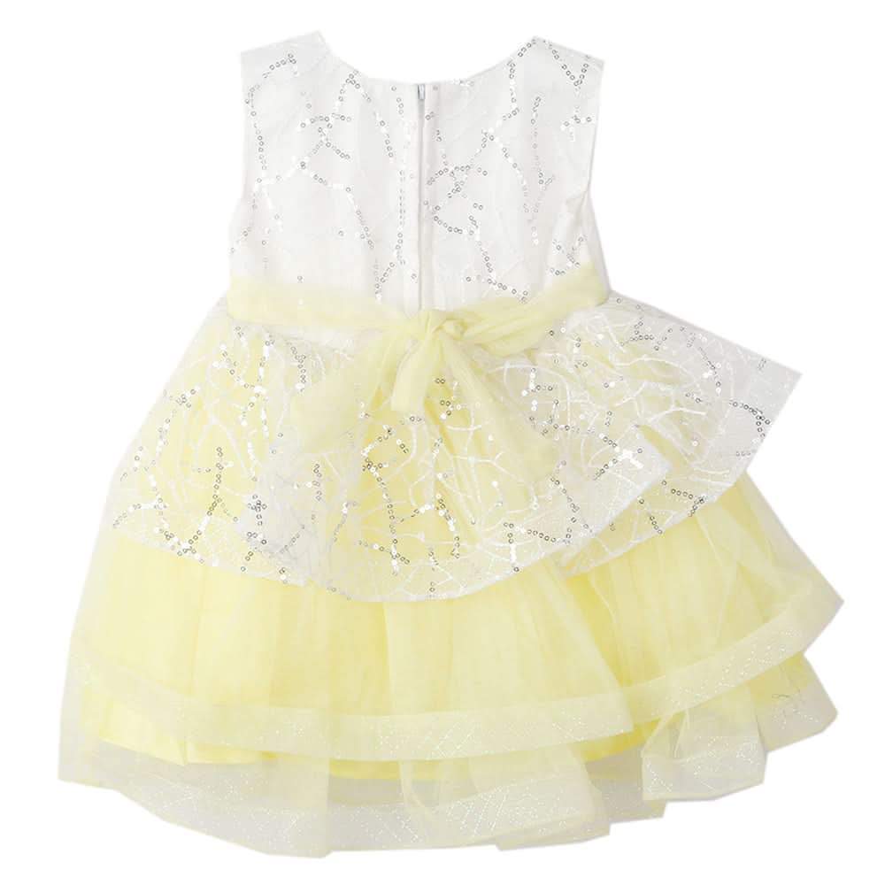 Newborn Girls Frock - Yellow, Kids, Newborn Girls Frocks, Chase Value, Chase Value