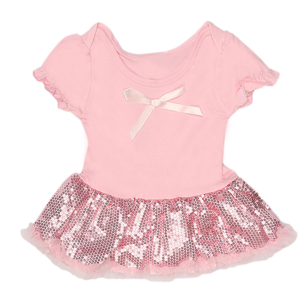 Newborn Baby Frill Romper - Pink, Kids, NB Girls Rompers, Chase Value, Chase Value