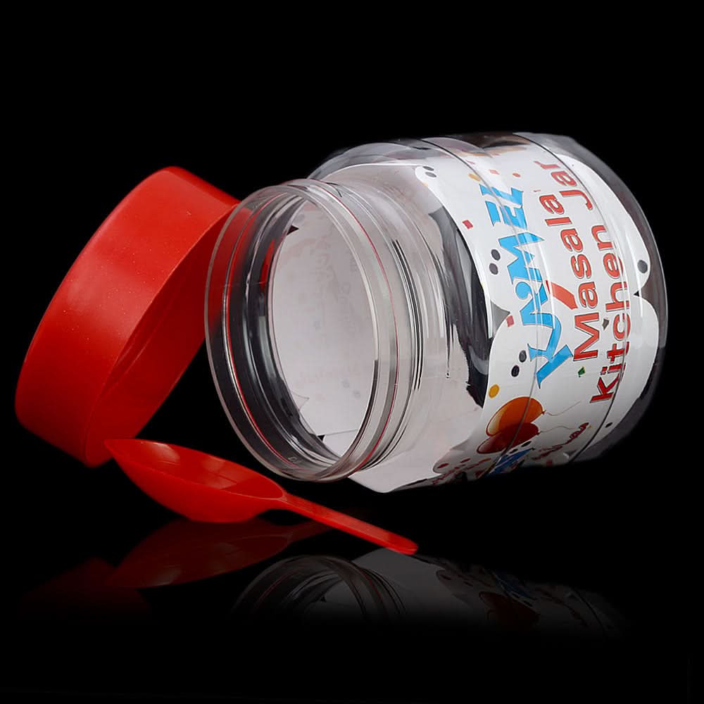 Spice Jar 4 Pcs - Red, Home & Lifestyle, Storage Boxes, Chase Value, Chase Value