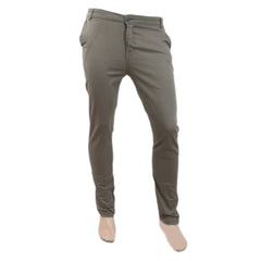 Men's Basic Cotton Chino Pant - Grey, Men, Casual Pants And Jeans, Chase Value, Chase Value