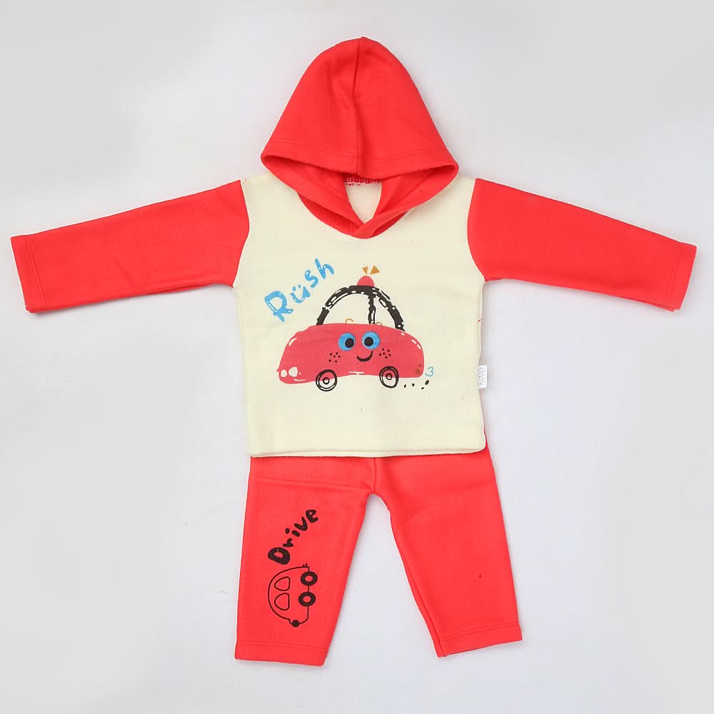 Newborn Boy Full Sleeves Polar Suit - Pink, Kids, NB Boys Sets And Suits, Chase Value, Chase Value