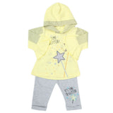 Newborn Girls Pajama Suit - Lemon, Newborn Girls Sets & Suits, Chase Value, Chase Value