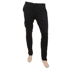 Men's Basic Cotton Chino Pant - Black, Men, Casual Pants And Jeans, Chase Value, Chase Value