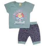 Newborn Boys Half Sleeves Suit - Steel Blue, Kids, NB Boys Sets And Suits, Chase Value, Chase Value