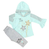 Newborn Girls Pajama Suit - Light Blue, Newborn Girls Sets & Suits, Chase Value, Chase Value