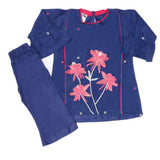 Newborn Girls Suit 2Pcs - Royal Blue, Kids, NB Girls Sets And Suits, Chase Value, Chase Value