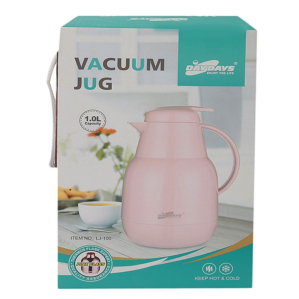Day Days Vacuum Jug 1.0 Liters - Cyan, Home & Lifestyle, Glassware & Drinkware, Chase Value, Chase Value