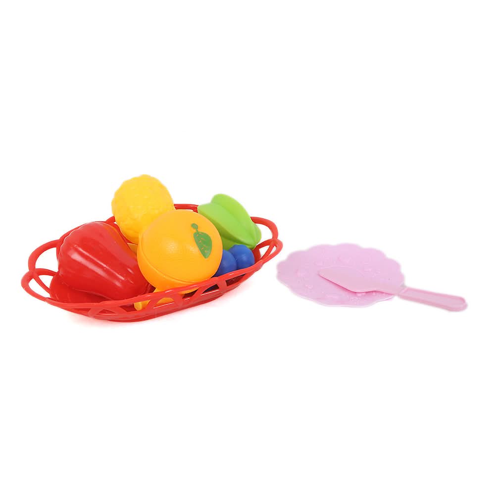 Fruit Set KT8012-1 - Red, Kids, Cosmetic and Kitchen Sets, Chase Value, Chase Value