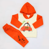 Newborn Boy Full Sleeves Polar Suit - Orange, Kids, NB Boys Sets And Suits, Chase Value, Chase Value
