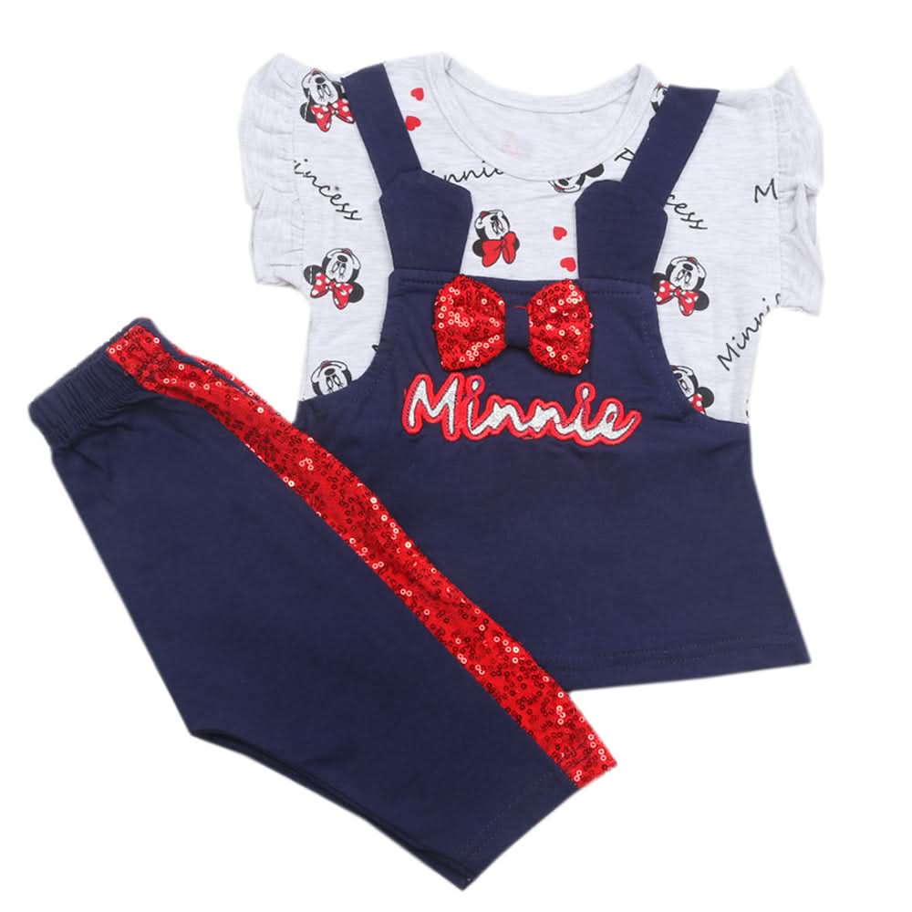 Girls Pajama Suit - Navy Blue, Kids, Girls Sets And Suits, Chase Value, Chase Value
