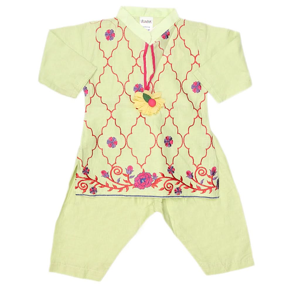 Newborn Girls Suit 2Pcs - Ice- Green, Kids, NB Girls Sets And Suits, Chase Value, Chase Value