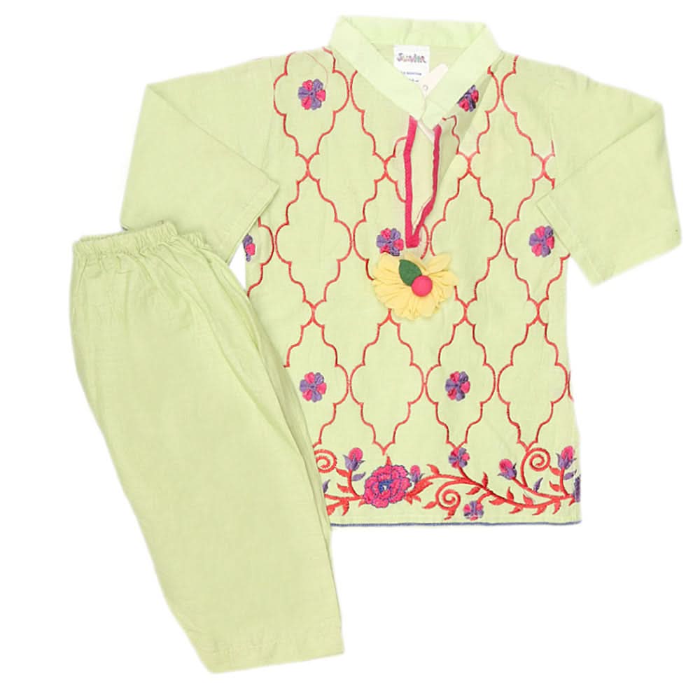 Newborn Girls Suit 2Pcs - Ice- Green, Kids, NB Girls Sets And Suits, Chase Value, Chase Value