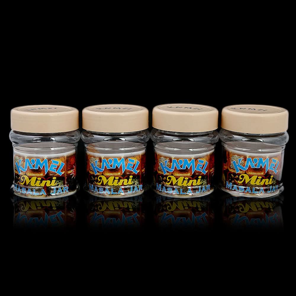 Spice Jar 4 Pcs - Fawn, Home & Lifestyle, Storage Boxes, Chase Value, Chase Value