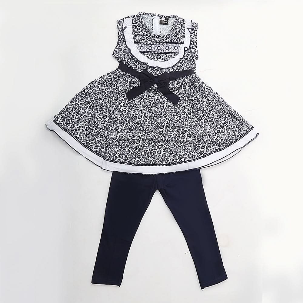Girls Full Sleeves Suit - Navy Blue, Kids, Girls Sets And Suits, Chase Value, Chase Value