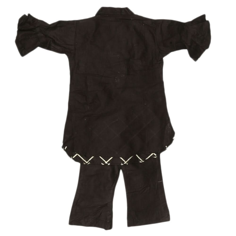 Newborn Girls Suit 2Pcs - Black, Kids, NB Girls Sets And Suits, Chase Value, Chase Value