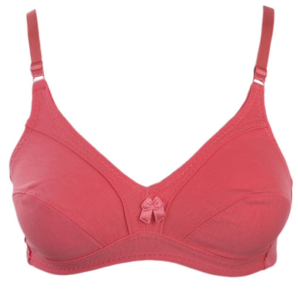 Women's Cotton Bra - Pink, Women, Bras, Chase Value, Chase Value