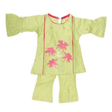 Newborn Girls Suit 2Pcs - Green, Kids, NB Girls Sets And Suits, Chase Value, Chase Value