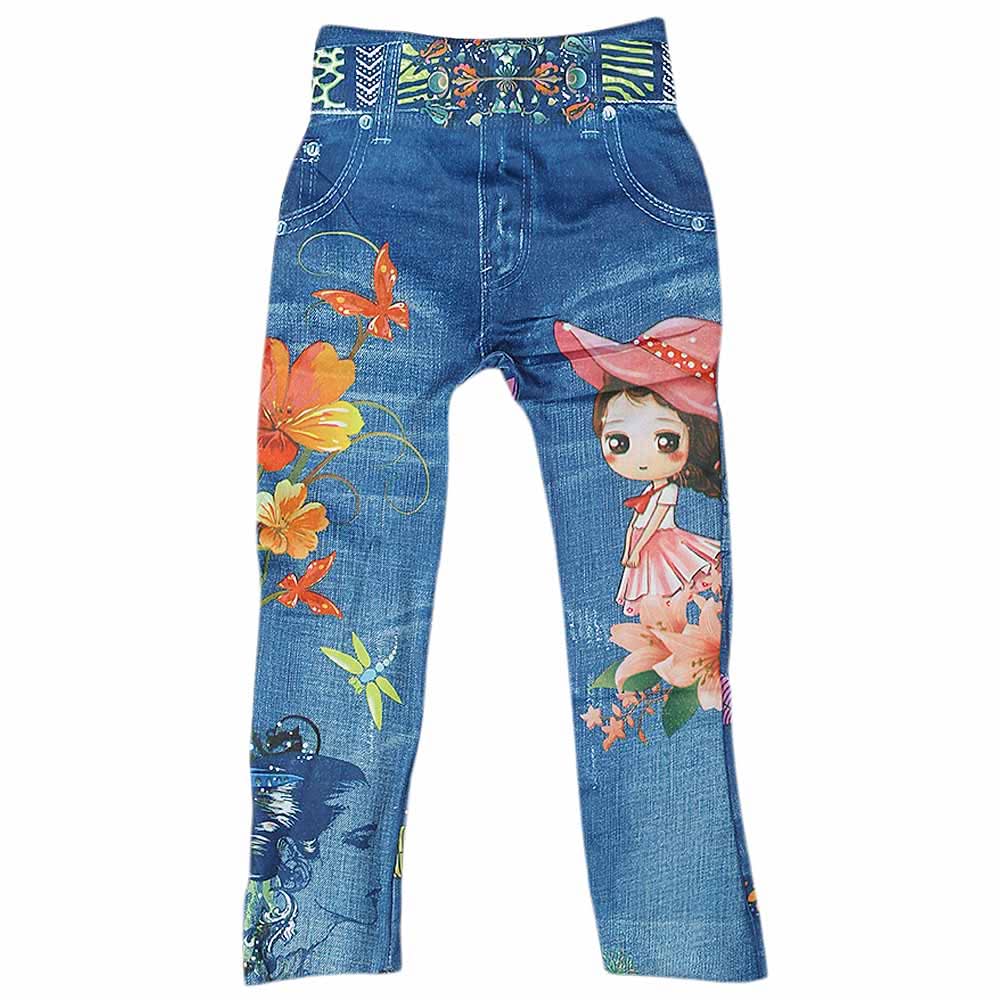Girls Barbie Tights - Blue, Kids, Tights Leggings And Pajama, Chase Value, Chase Value