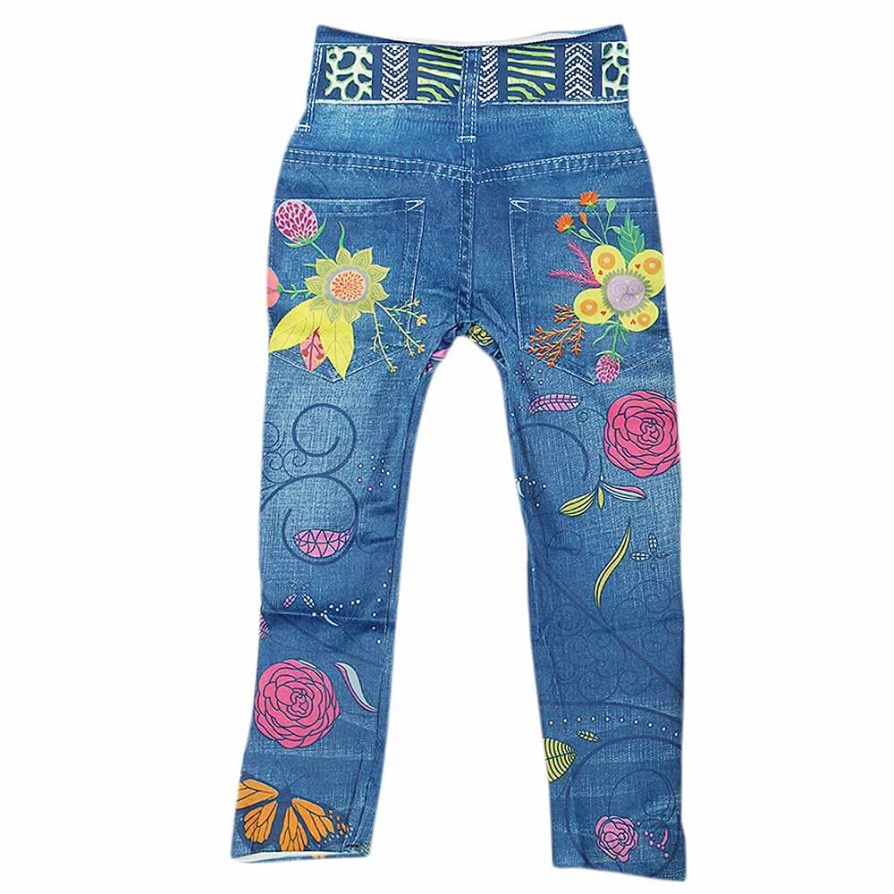 Girls Barbie Tights - Blue, Kids, Tights Leggings And Pajama, Chase Value, Chase Value