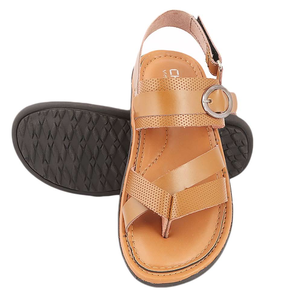 Men's Sandal (LS-2) - Mustard, Men, Sandals, Chase Value, Chase Value