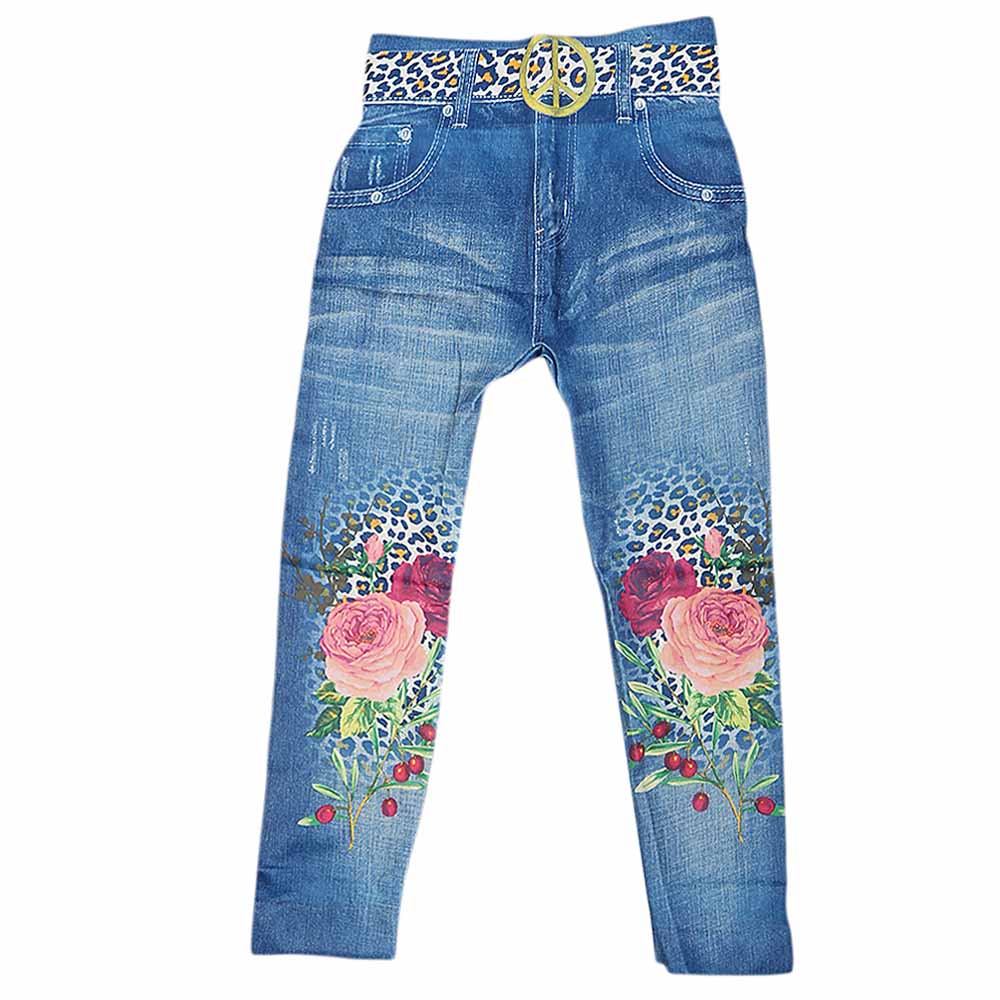 Girls Barbie Tights - Blue, Kids, Tights Leggings And Pajama, Chase Value, Chase Value