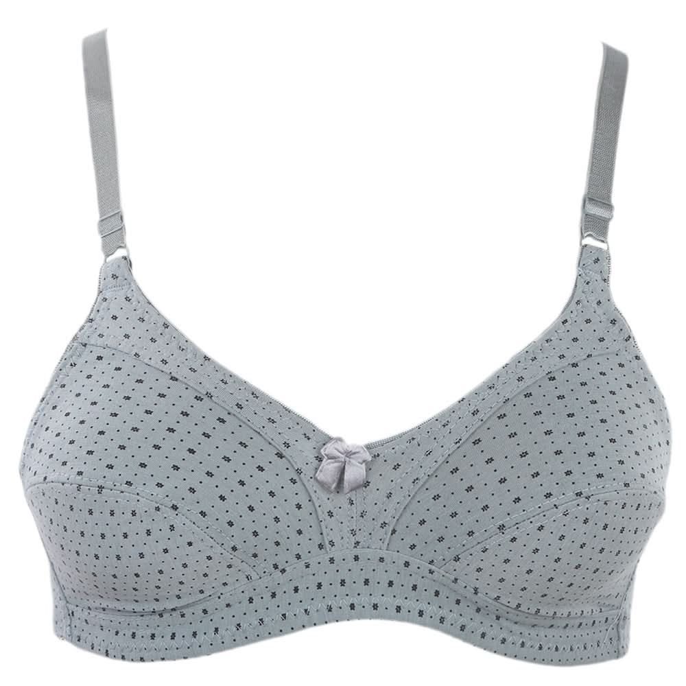 Women's Cotton Bra - Steel Blue, Women, Bras, Chase Value, Chase Value