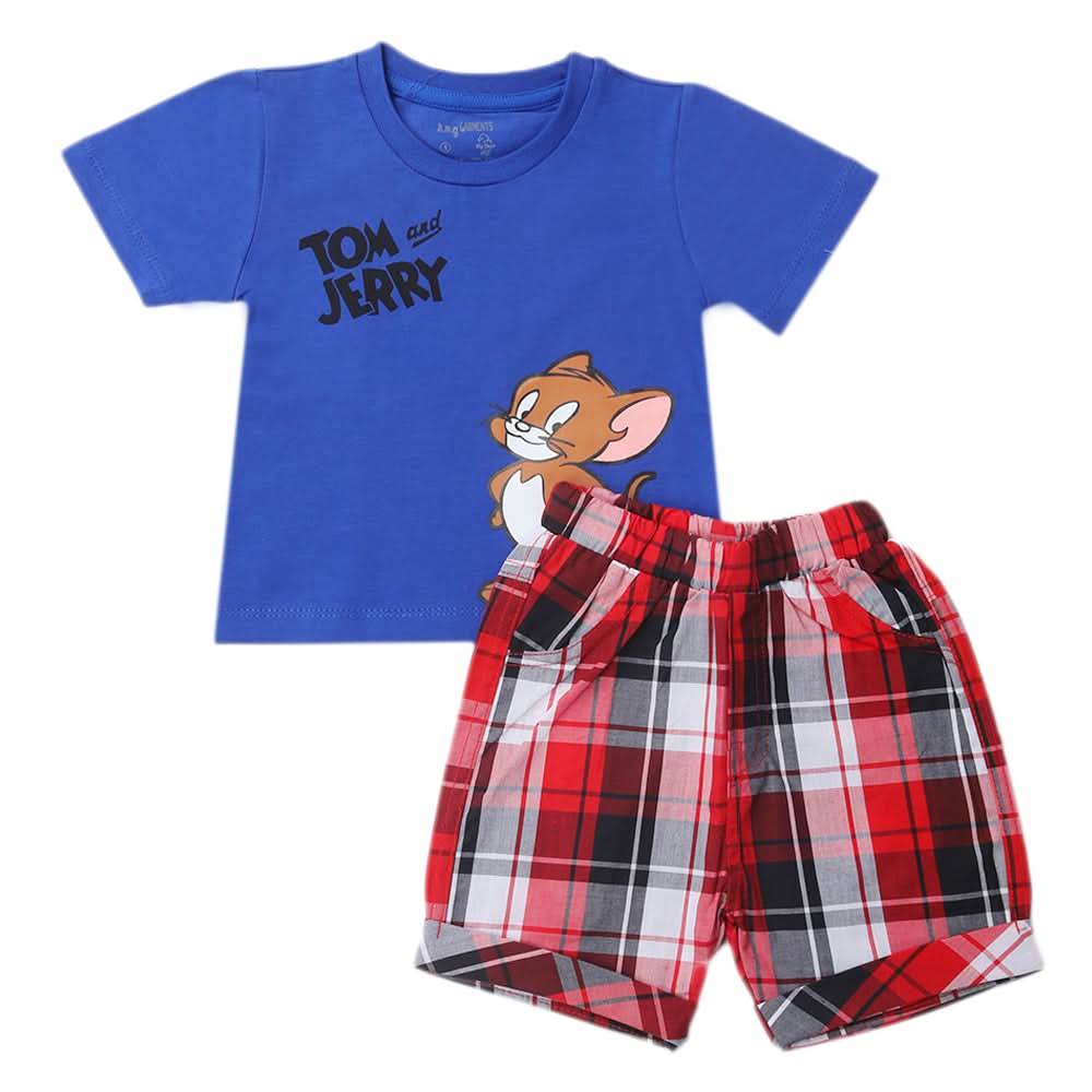 Newborns Girls Half Sleeves Suits - Blue, Kids, Newborn Girls Sets And Suits, Chase Value, Chase Value