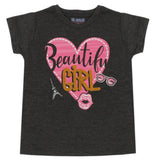 Girls Sando - Dark Grey, Girls T-Shirts, Chase Value, Chase Value