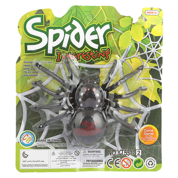Wind Up Spider Toy - Black - test-store-for-chase-value