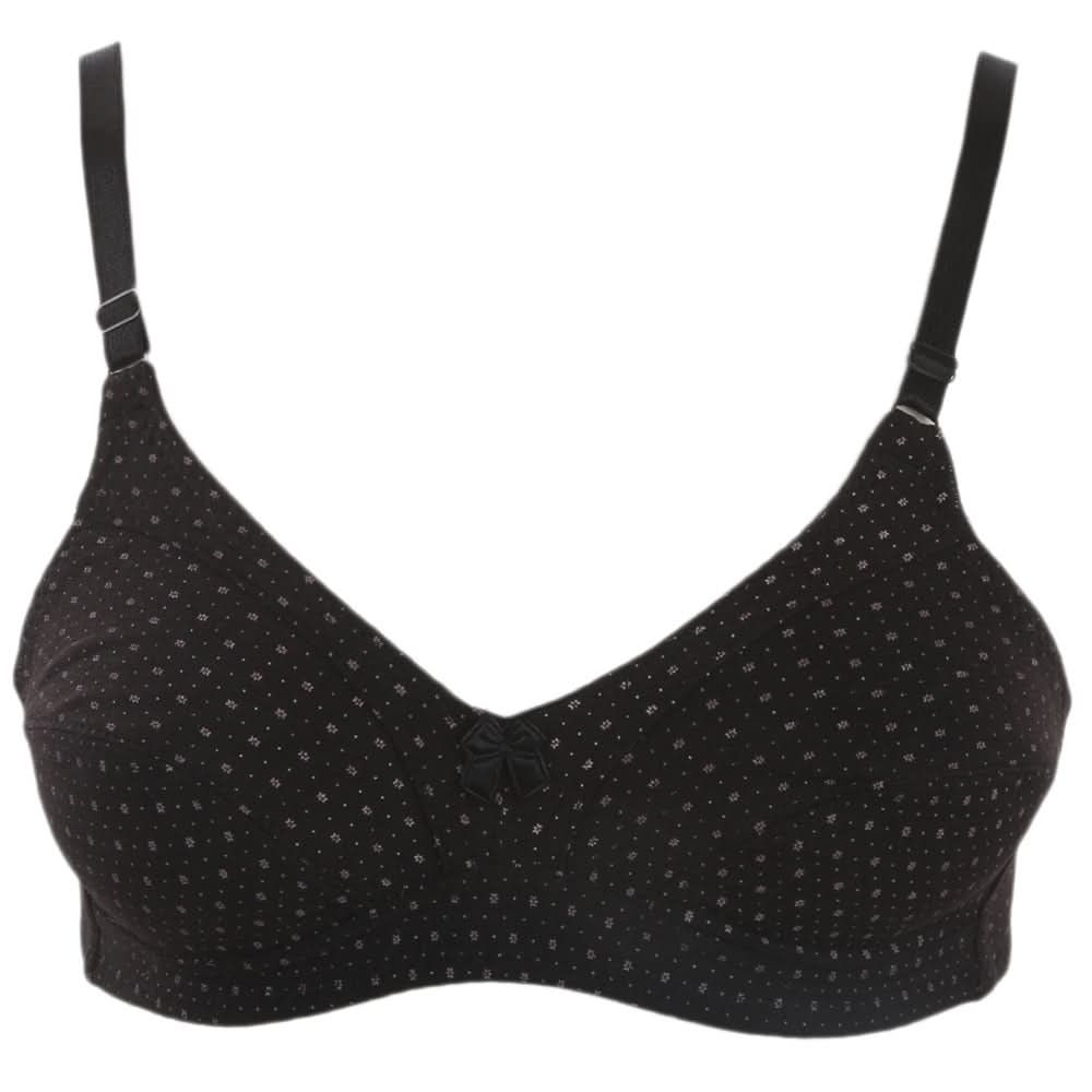 Women's Cotton Bra - Black, Women, Bras, Chase Value, Chase Value