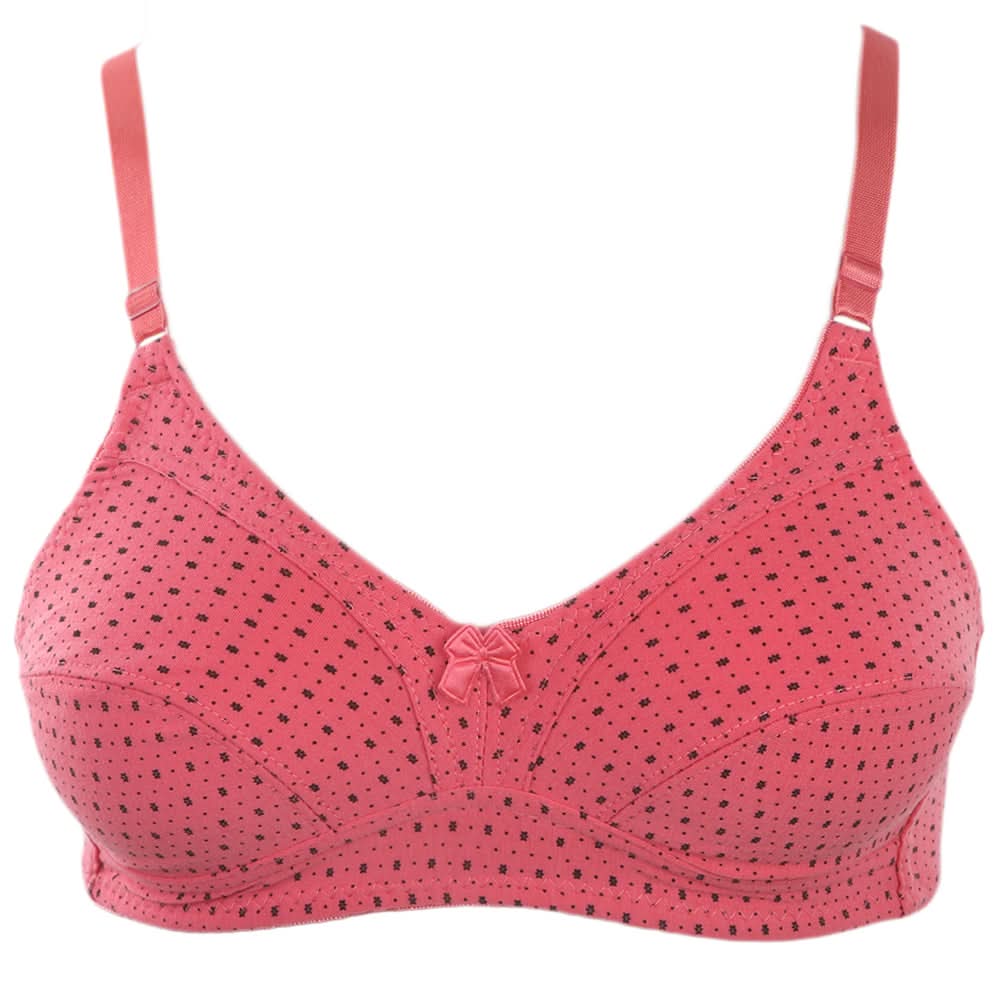 Women's Cotton Bra - Pink, Women, Bras, Chase Value, Chase Value