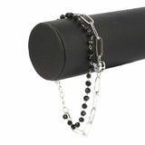 Women's Fancy Bracelet - Black & Silver, Women, Bangles & Bracelets, Chase Value, Chase Value