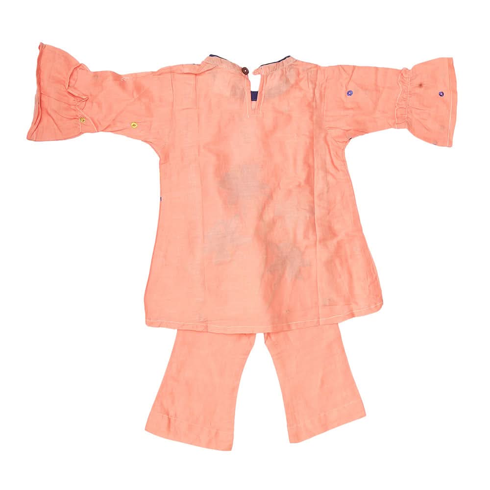 Newborn Girls Suit 2Pcs - Peach, Kids, NB Girls Sets And Suits, Chase Value, Chase Value