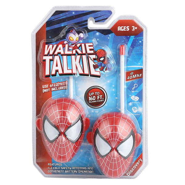 Spider Man Walkie Talkie Toy - Red - test-store-for-chase-value