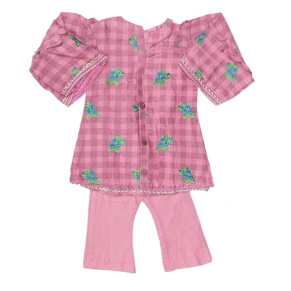 Newborn Girls Suit 2Pcs - T-Pink, Kids, NB Girls Sets And Suits, Chase Value, Chase Value