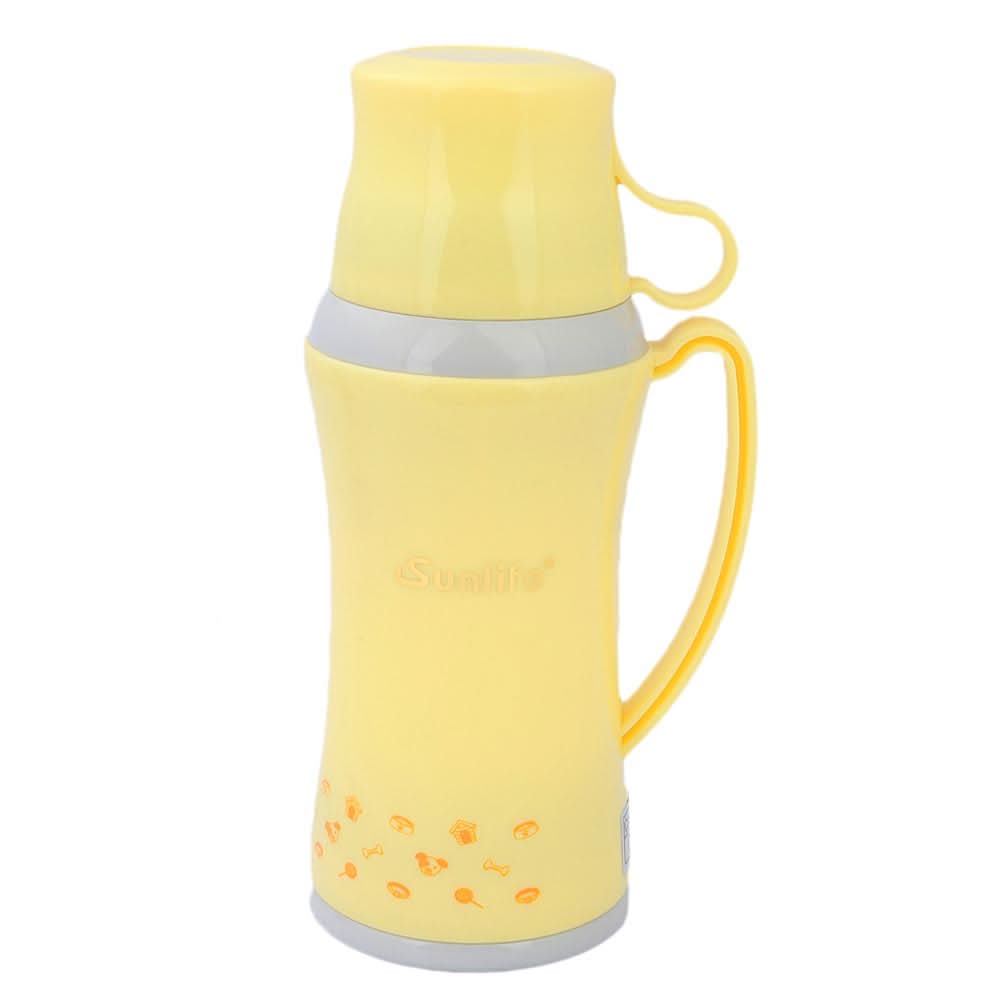Vacuum Flask Coffee & Tea Pot 0.23 Liters - Yellow, Home & Lifestyle, Glassware & Drinkware, Chase Value, Chase Value