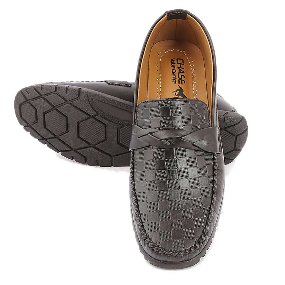Men's Loafer Shoes (0477) - Black, Men, Casual Shoes, Chase Value, Chase Value