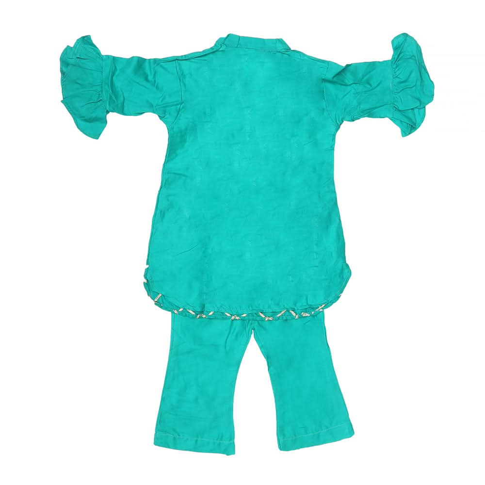Newborn Girls Suit 2Pcs - Green, Kids, NB Girls Sets And Suits, Chase Value, Chase Value