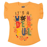 Girls Sando - Peach, Girls T-Shirts, Chase Value, Chase Value