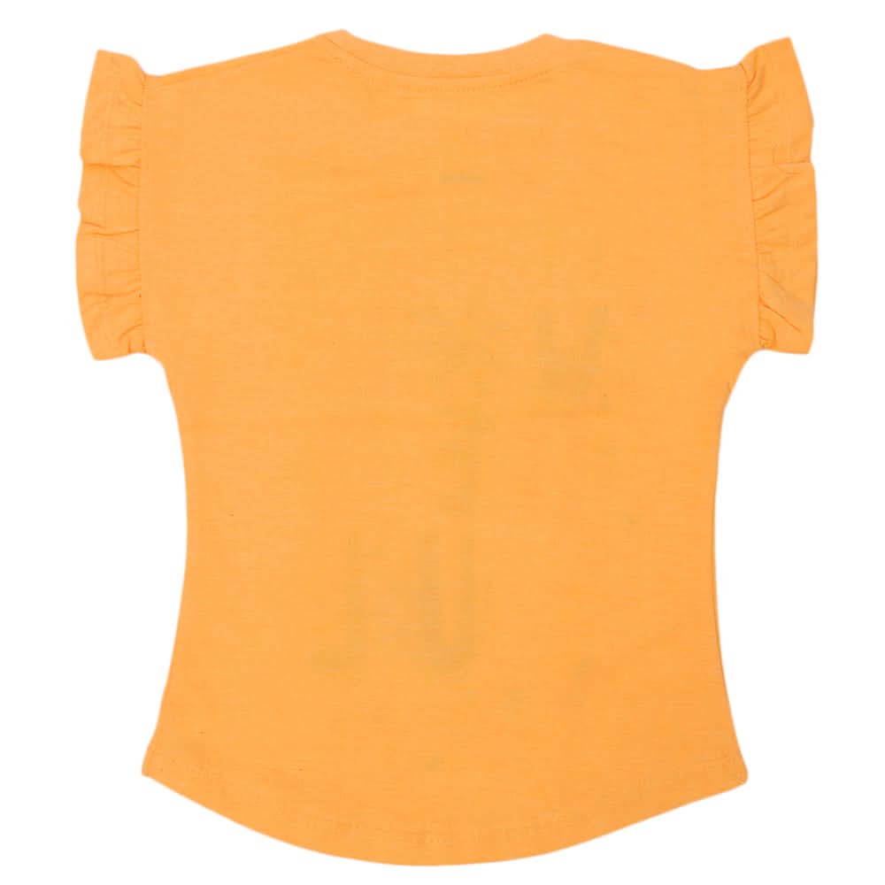 Girls Sando - Peach, Girls T-Shirts, Chase Value, Chase Value