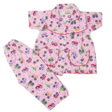 Girls Half Sleeves Sleeping Suit - Blush, Kids, Girls Sets And Suits, Chase Value, Chase Value