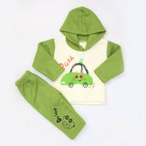 Newborn Boy Full Sleeves Polar Suit - Green, Kids, NB Boys Sets And Suits, Chase Value, Chase Value