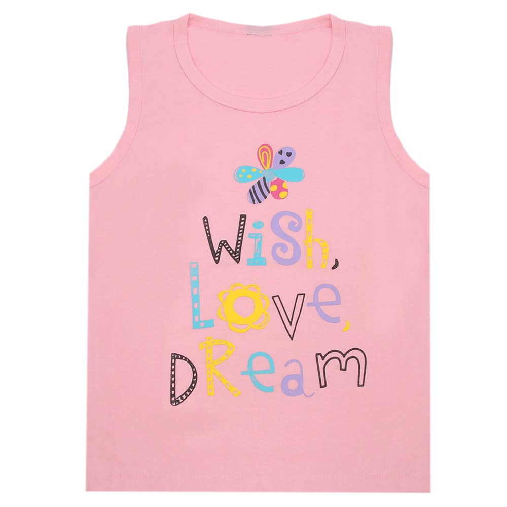 Girls Sando - Pink, Girls T-Shirts, Chase Value, Chase Value