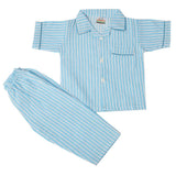 Boys Half Sleeves Sleeping Suit - Light Blue, Kids, Boys Sets And Suits, Chase Value, Chase Value
