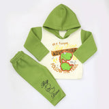 Newborn Boy Full Sleeves Polar Suit - Green, Kids, NB Boys Sets And Suits, Chase Value, Chase Value
