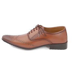 Men's Formal Shoes 00110 - Brown, Men, Formal Shoes, Chase Value, Chase Value