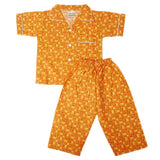 Boys Half Sleeves Sleeping Suit - Rust, Kids, Boys Sets And Suits, Chase Value, Chase Value