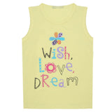 Girls Sando - Lemon, Girls T-Shirts, Chase Value, Chase Value