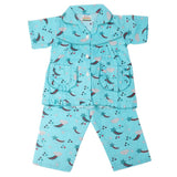 Girls Half Sleeves Sleeping Suit - Sapphire, Kids, Girls Sets And Suits, Chase Value, Chase Value