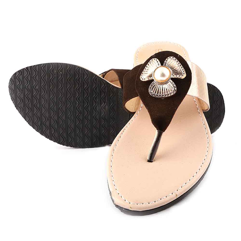Women's Slipper (602) - Brown, Women, Slippers, Chase Value, Chase Value